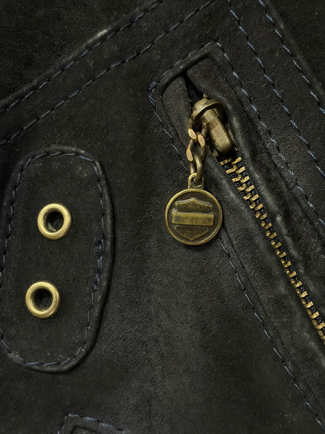 할리데이비슨 피그 스웨이드 레더 자켓 상품이미지3