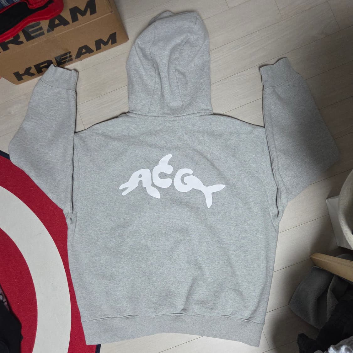 [asia L] 나이키 NRG ACG GPX 돌핀 후드 그레이 헤더 상품이미지3