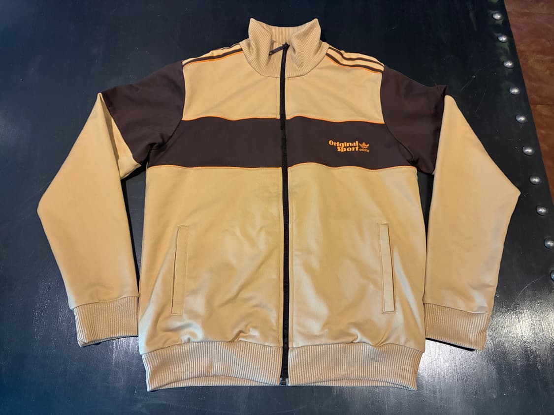 M) 아디다스 오리지널 트랙탑 베이지 브라운 상품이미지1