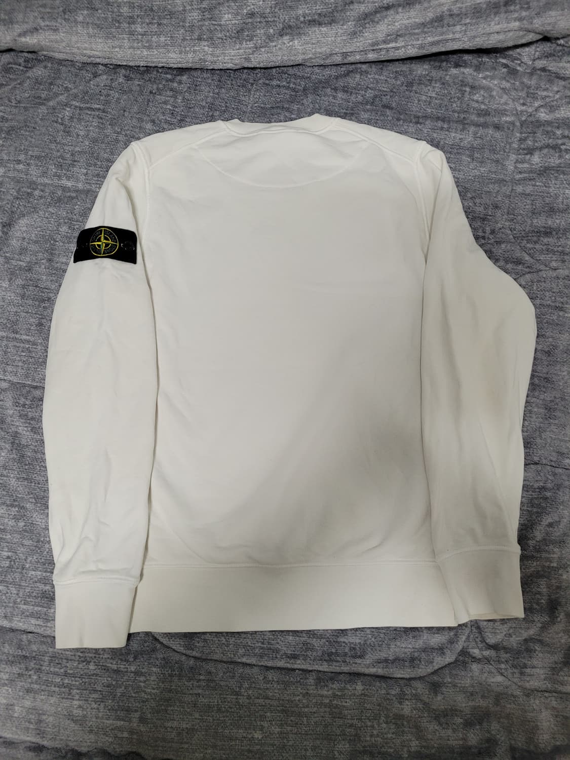 스톤아일랜드 화이트 맨투맨 상품이미지7