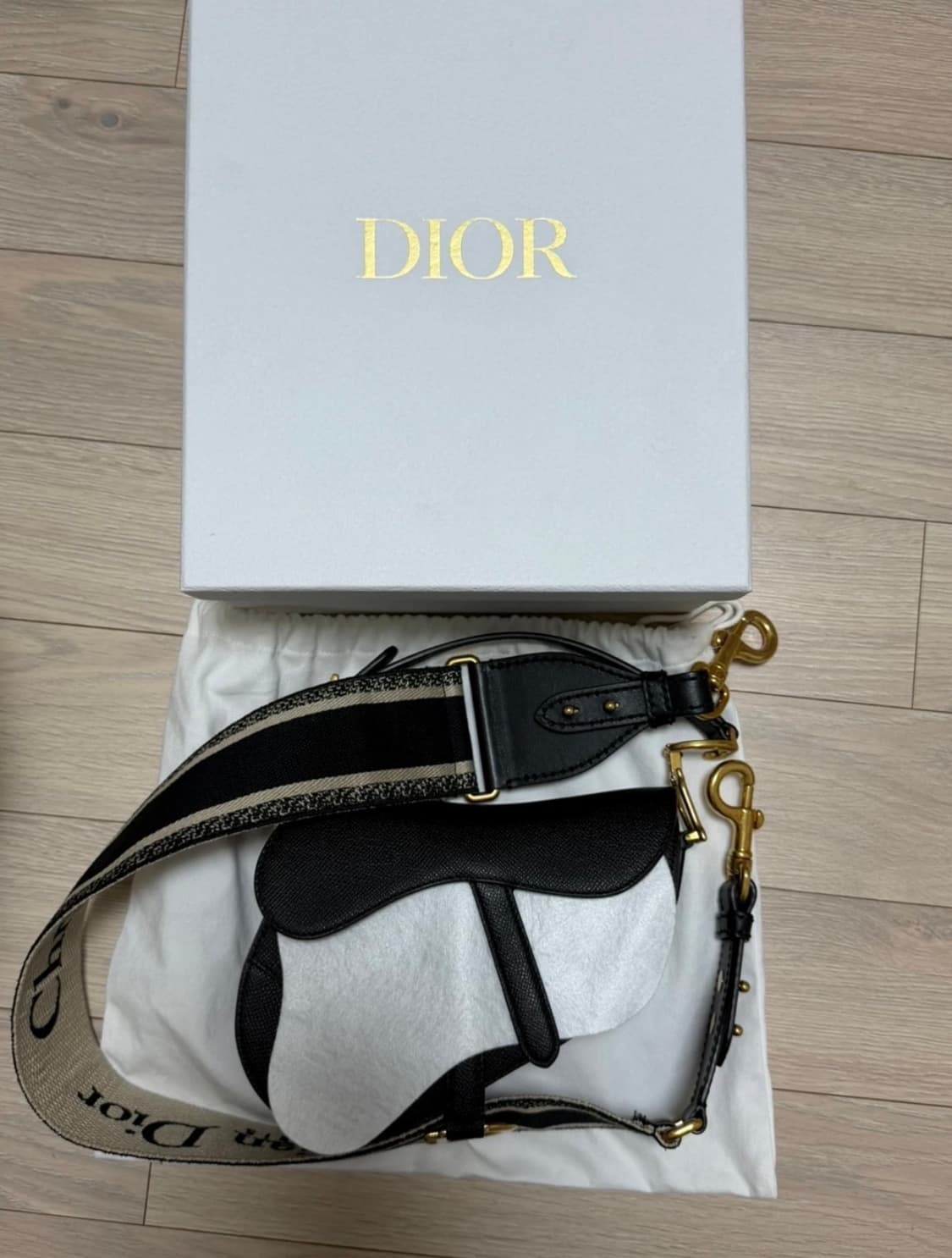 크리스찬 디올 새들백 스트랩+백 상품이미지1