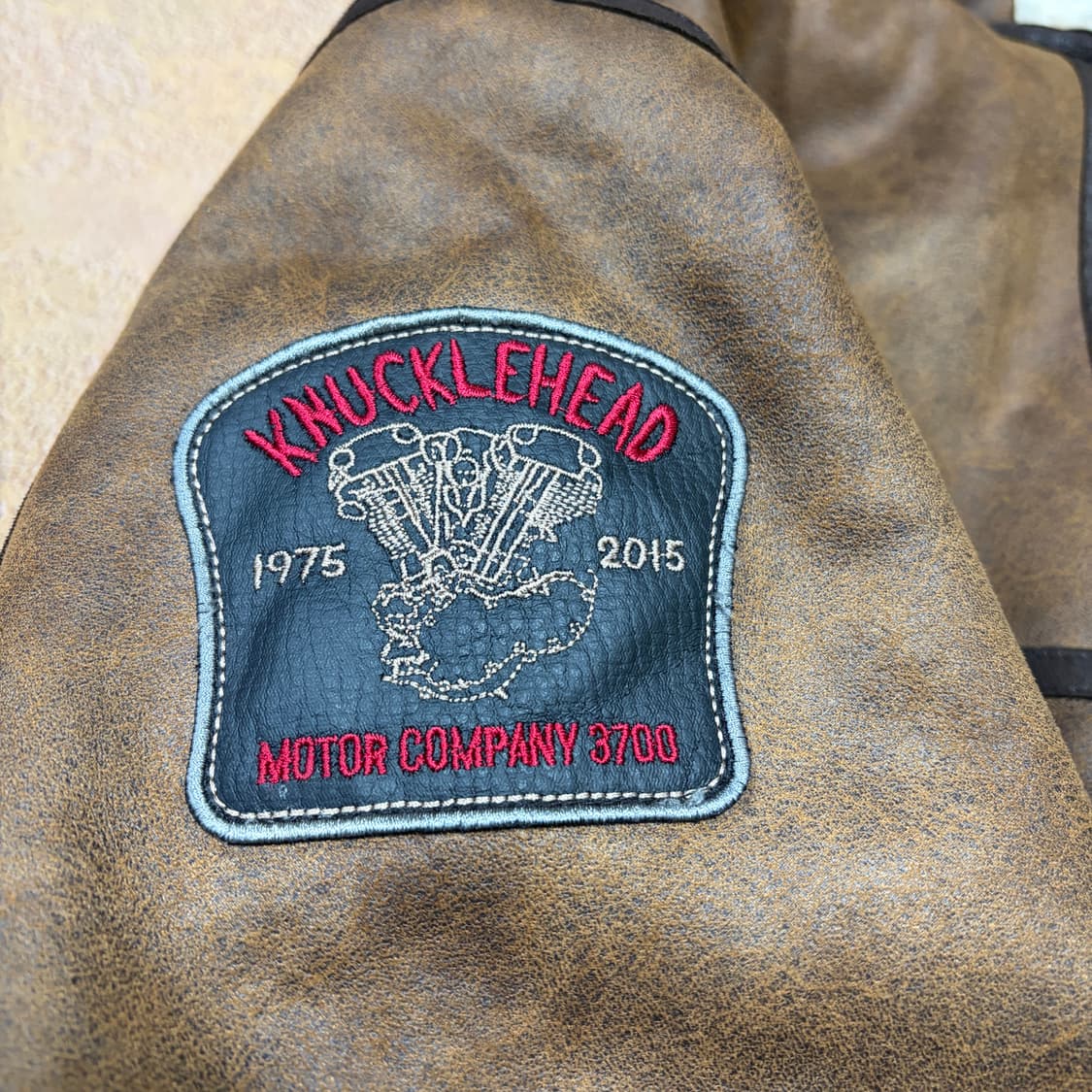 빈티지 하이넥 버클 무스탕 상품이미지3