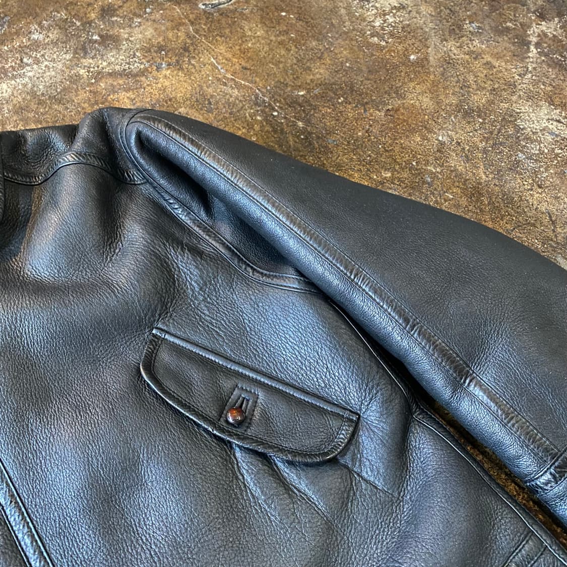 일본 빈티지 무스탕 코트 상품이미지4