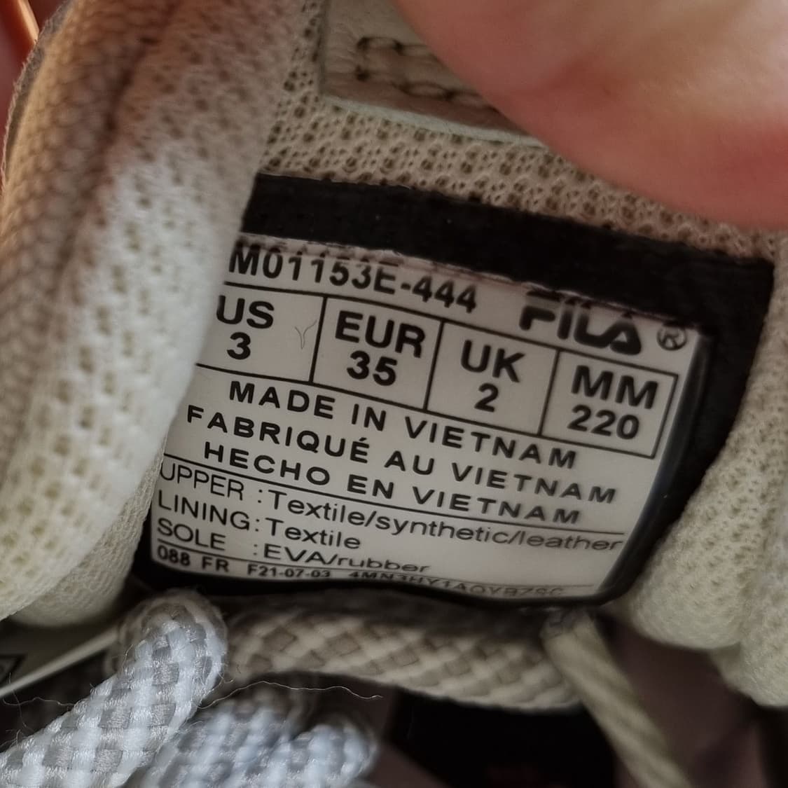 휠라 레이트레이서 운동화220. 상품이미지6