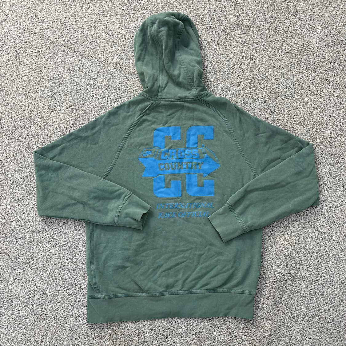 XL 나이키 지구 로고 후드 집업 자켓 0310J 상품이미지3