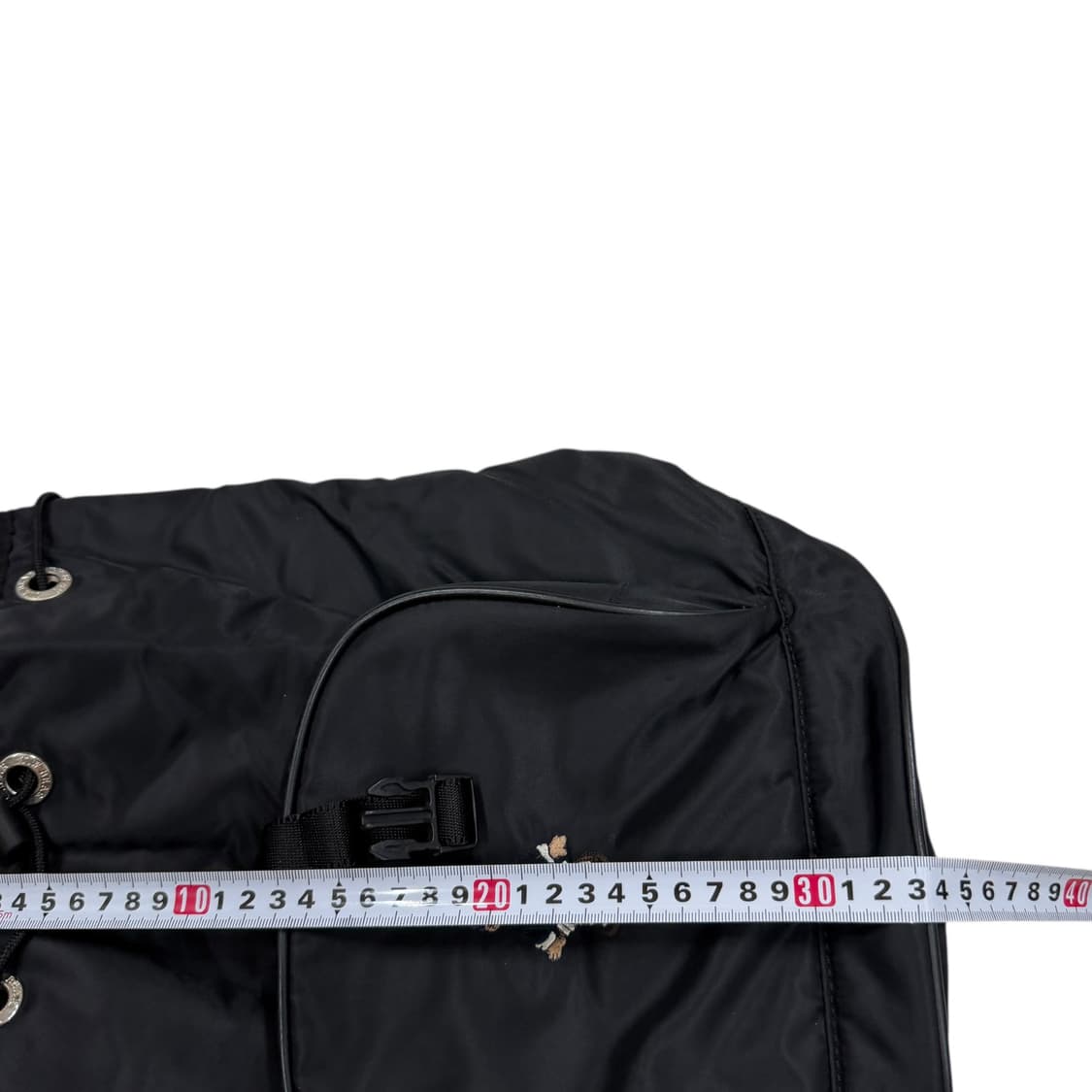 티니위니 빈티지 Y2K 베어 버클 복조리 백팩 가방 블랙 상품이미지5