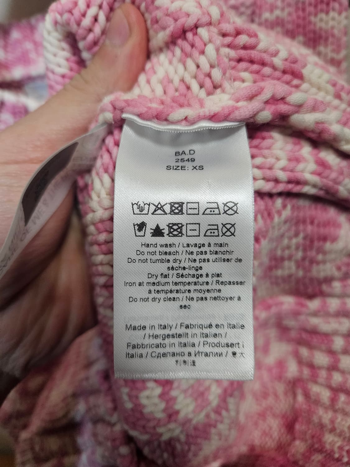 44) 가니 GANNI 니트 베스트 조끼 Made in Italy 상품이미지4