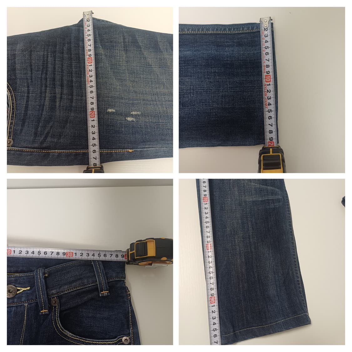 [W30] 리바이스 504 스트레이트 진 (워싱 & 디스트레스드 디테일) 상품이미지10