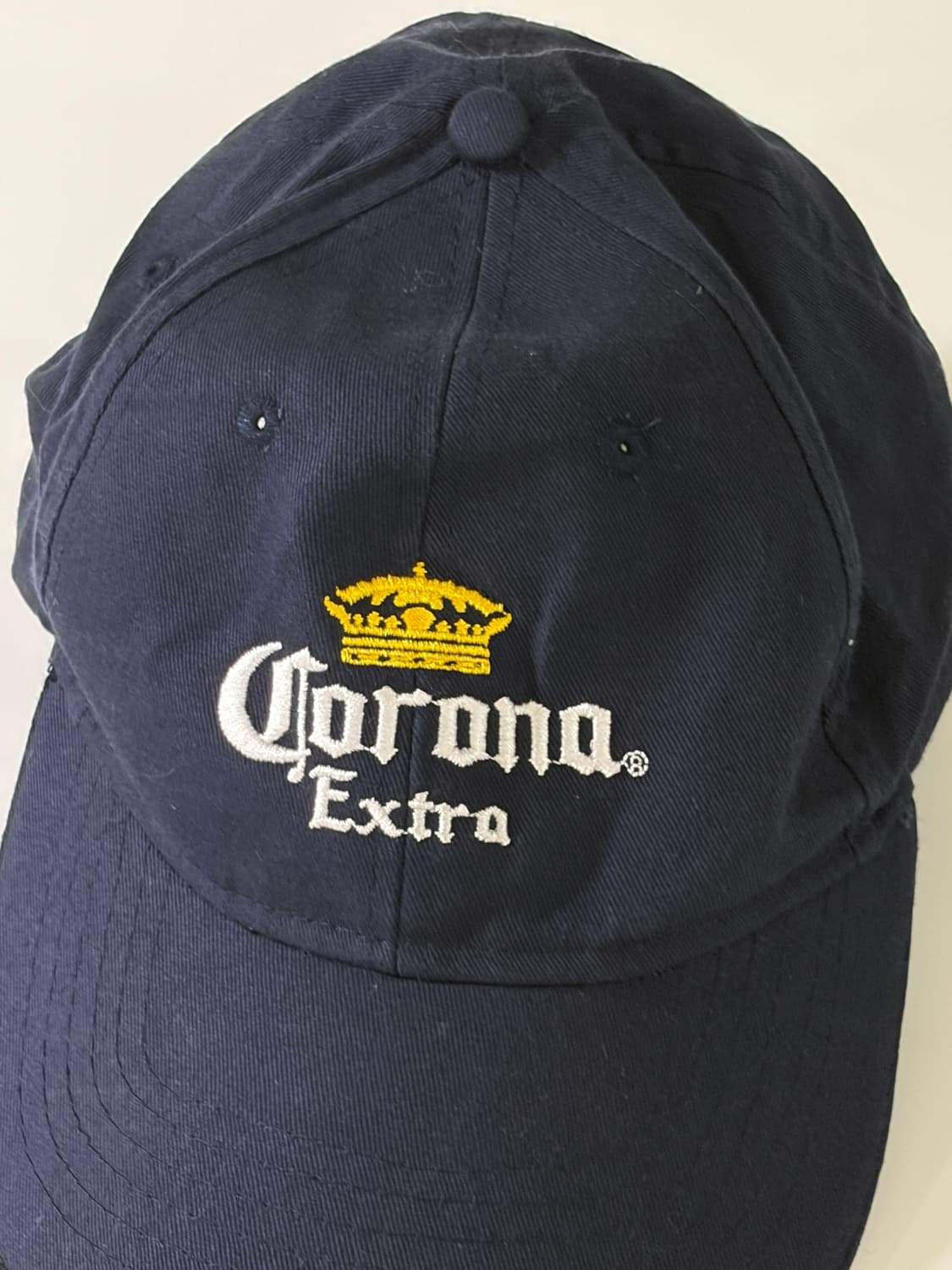 코로나 엑스트라(Corona Extra) 프로모 네이비 빈티지 볼캡 상품이미지2