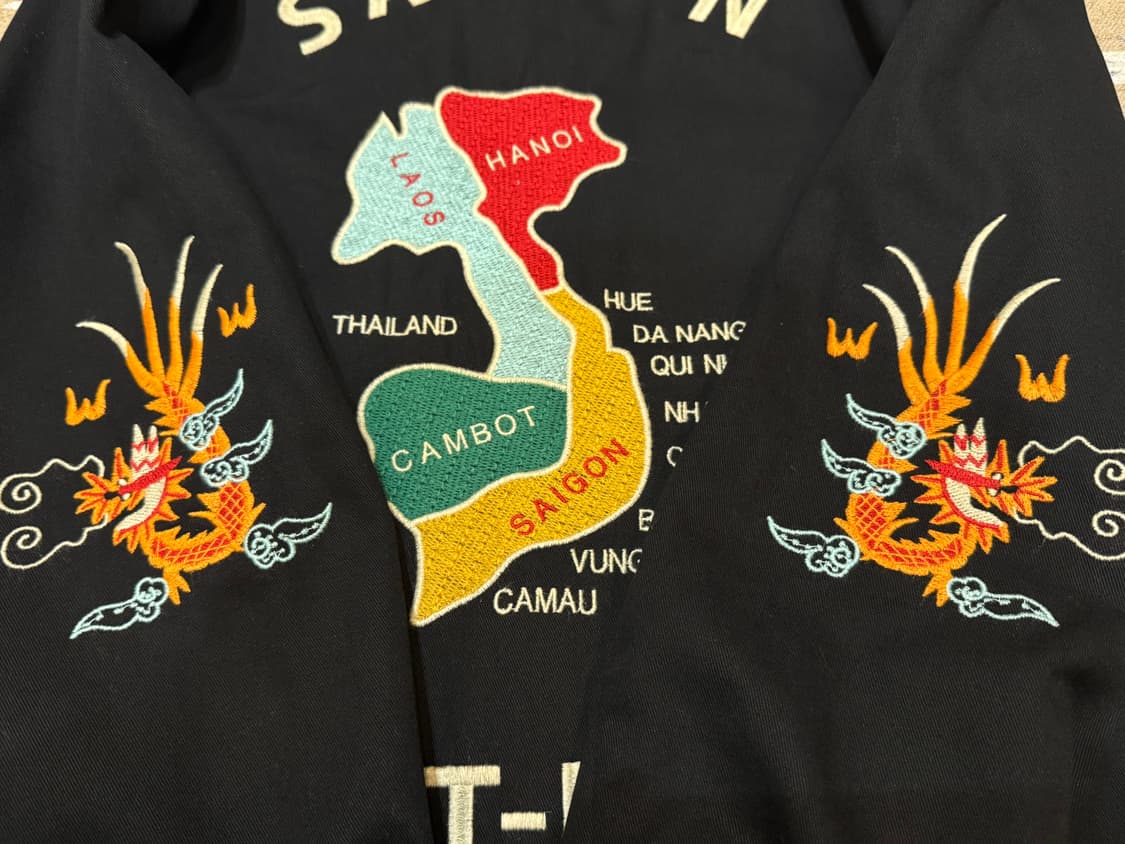 [XL] 휴스턴 재팬 코튼 베트남 타이거 자켓  상품이미지6