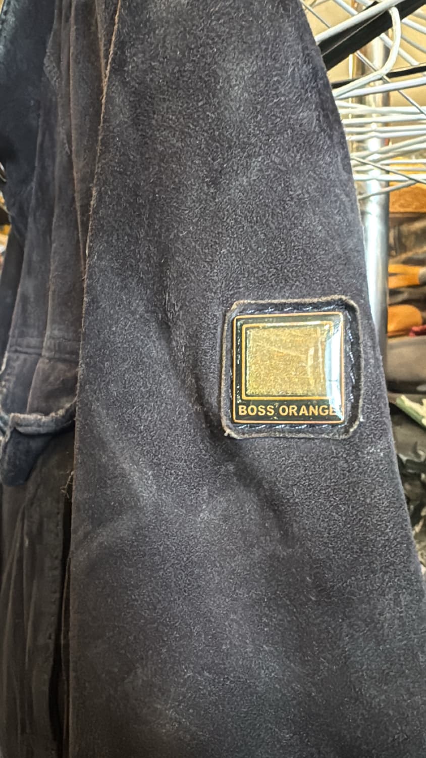 휴고 보스 스웨이드 패턴 디자인 자켓 ㄹㅈㄷ 감도 상품이미지7