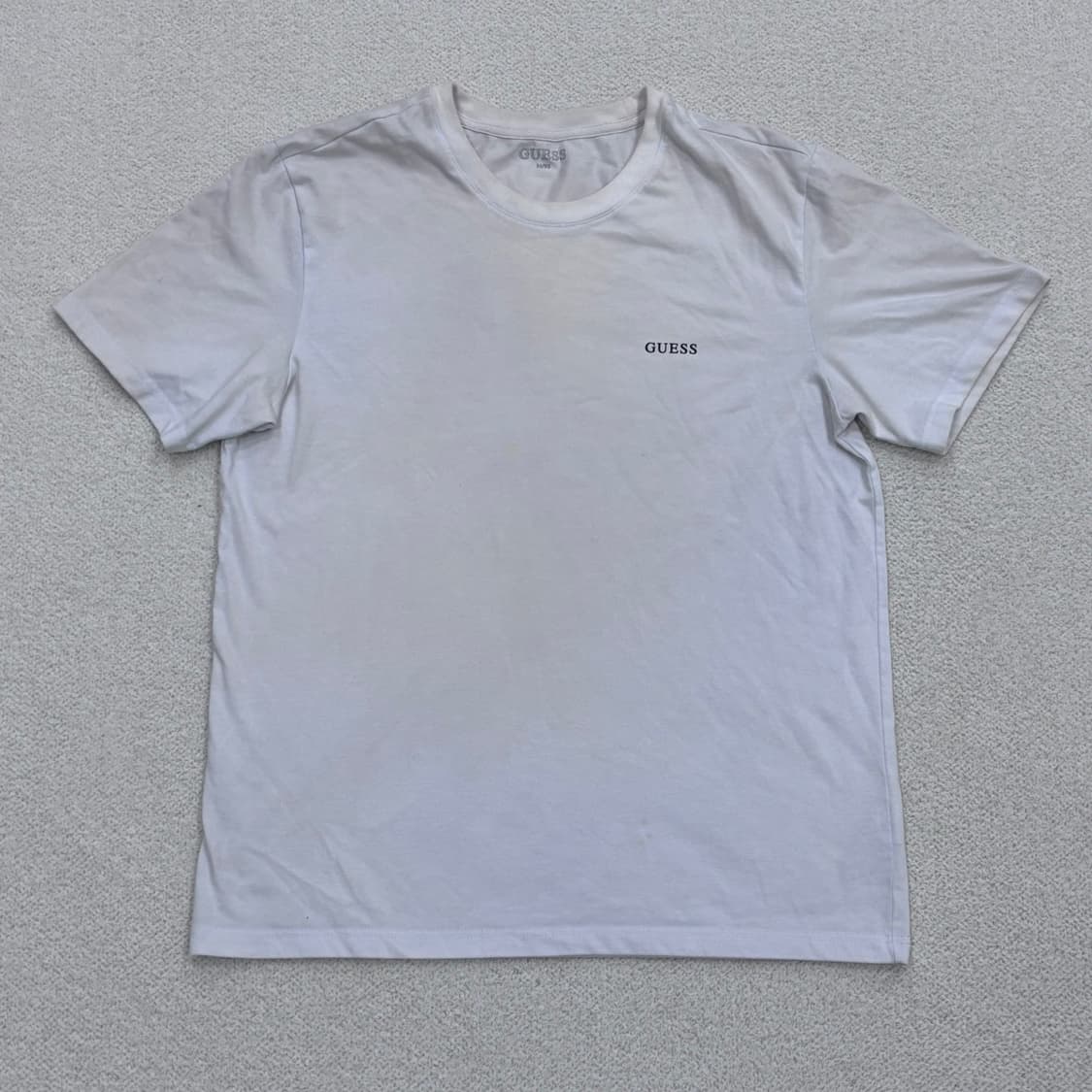 M 게스 남성 스몰로고 반팔 티셔츠 0317E 상품이미지1