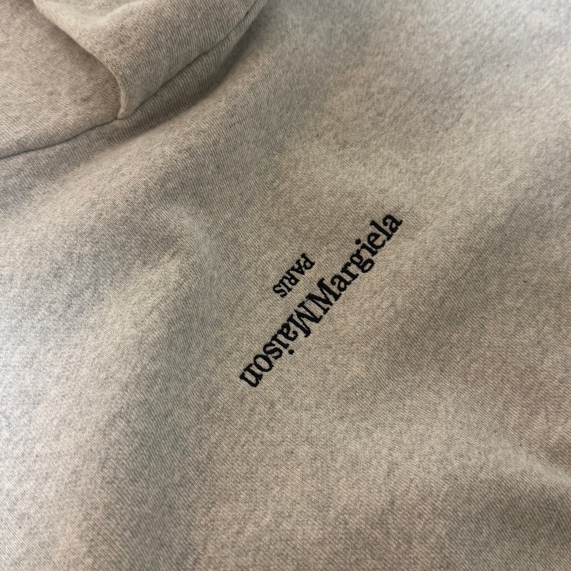 메종마르지엘라 후드티 그레이 (50) 정품 상품이미지2