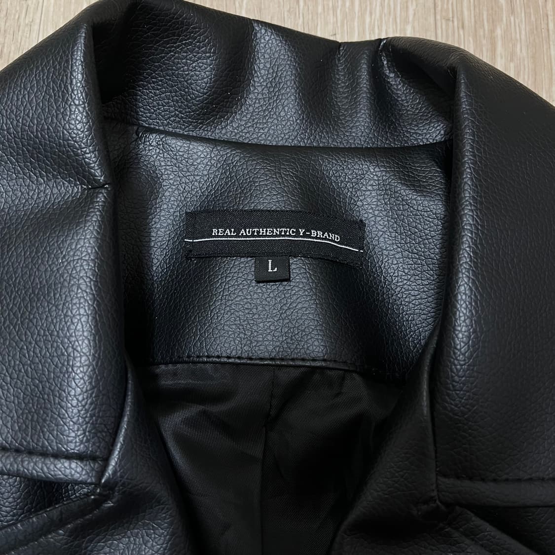 와이브랜드 더블 레더 가죽 자켓 L/100 상품이미지5