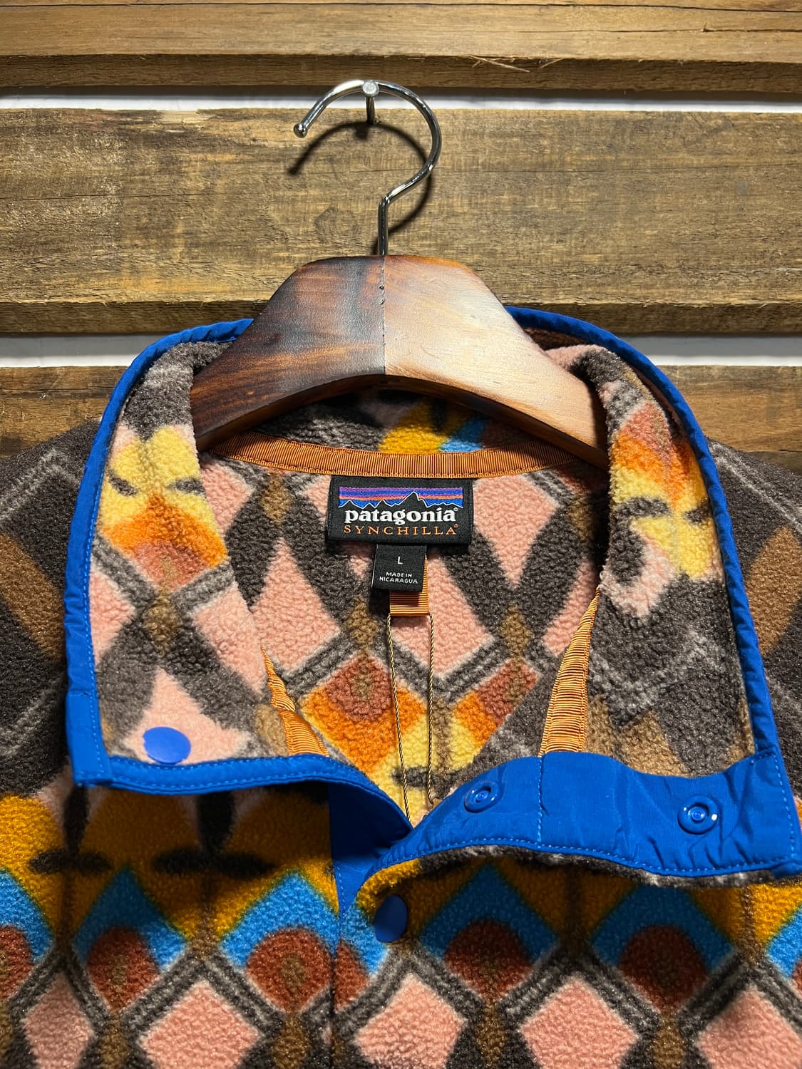 [L]파타고니아 신칠라 네이티브 패턴 아노락 플리스 상품이미지2