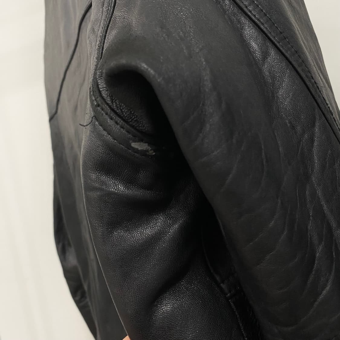 빈티지 양가죽 봄버 자켓 상품이미지6