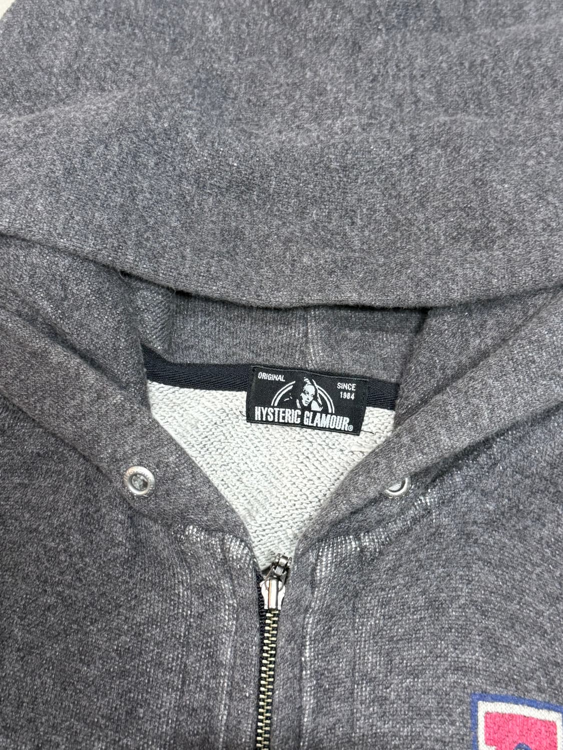 히스테릭 글래머 아카이브 히스걸 austin 패치 후드 집업 자켓 상품이미지5