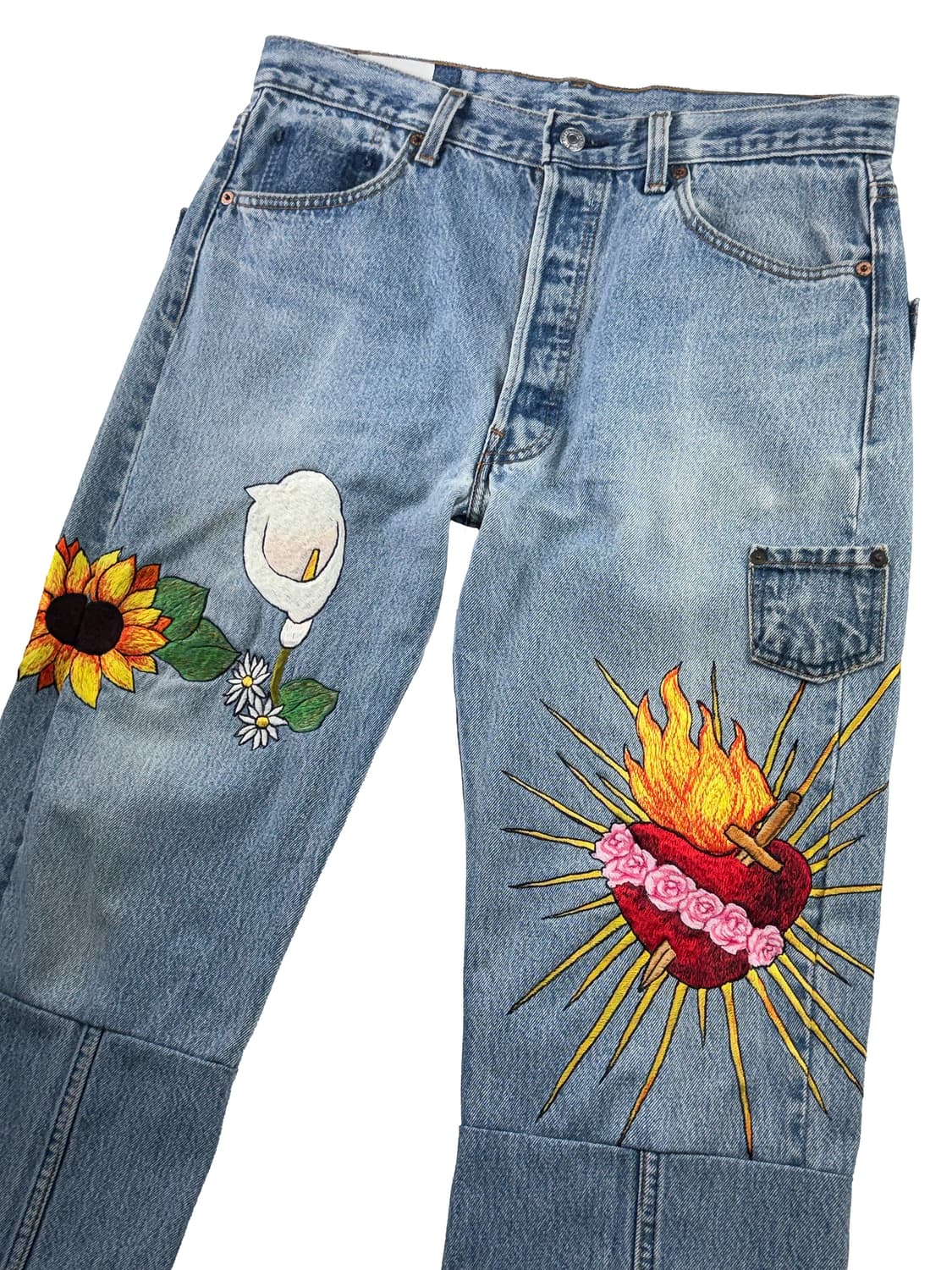 바우와우 리메이크 스티칭 팬츠 상품이미지5