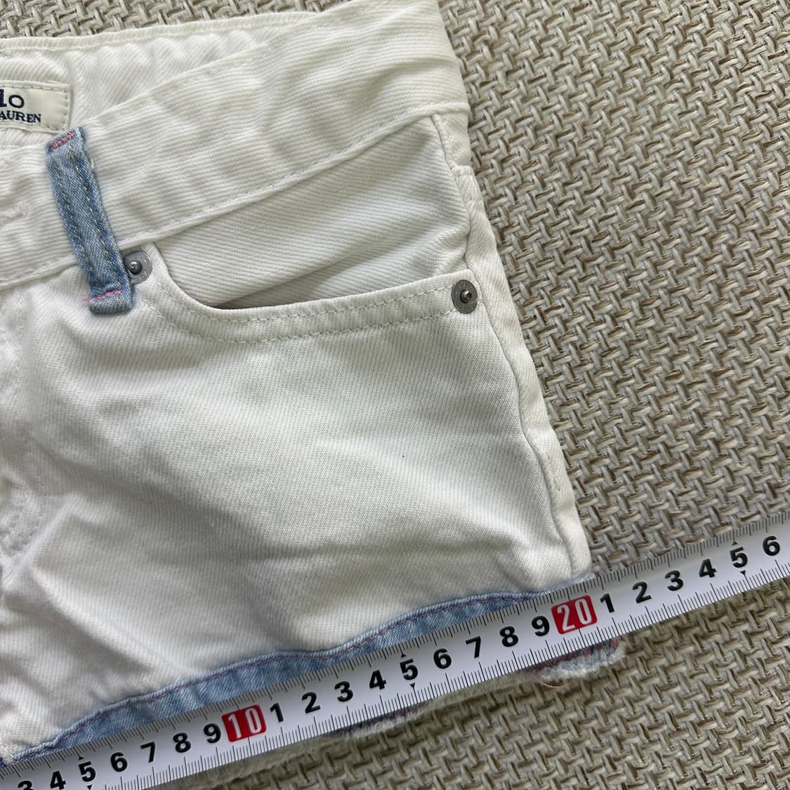 130 폴로랄프로렌 키즈 데님 반바지 0416D 상품이미지6