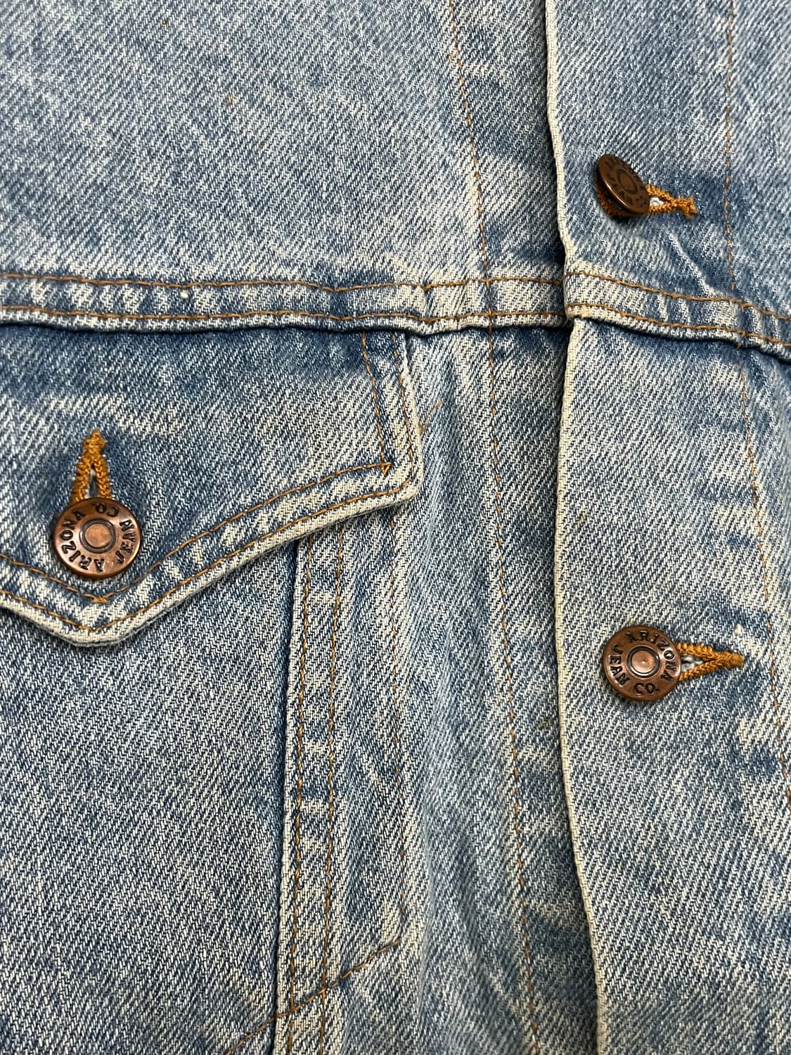 90s USA ARIZONA DENIM JACKET 상품이미지8