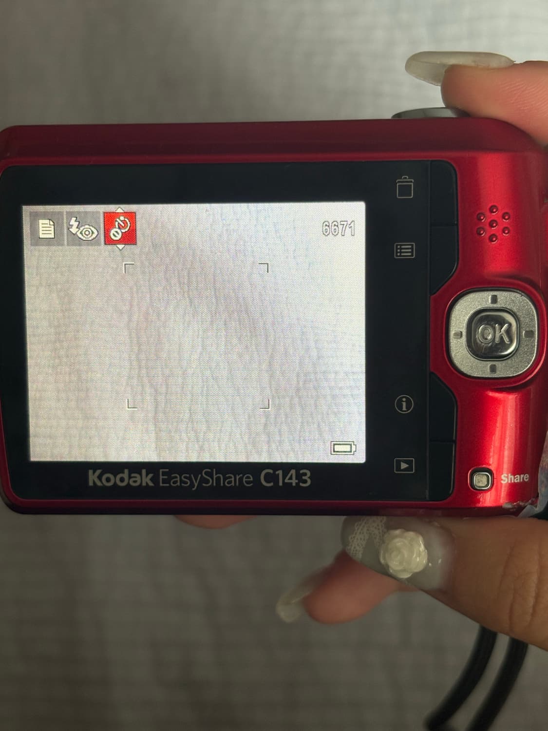 코닥 이지쉐어 c143 레드 키키디카 (작례) 상품이미지2