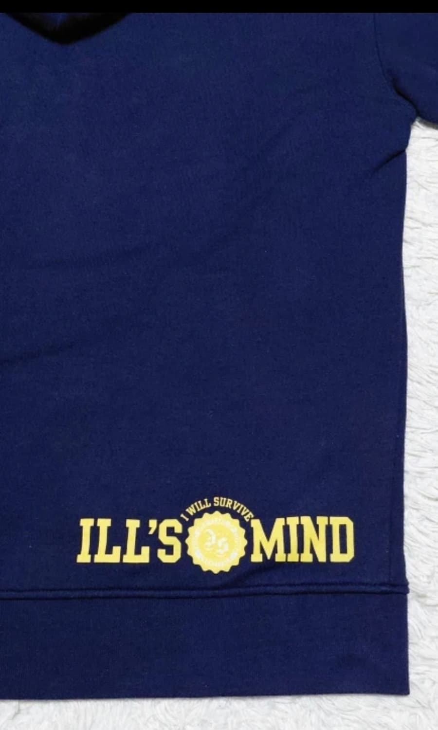 일즈 ILL'S 네이비 후드티 L 상품이미지6