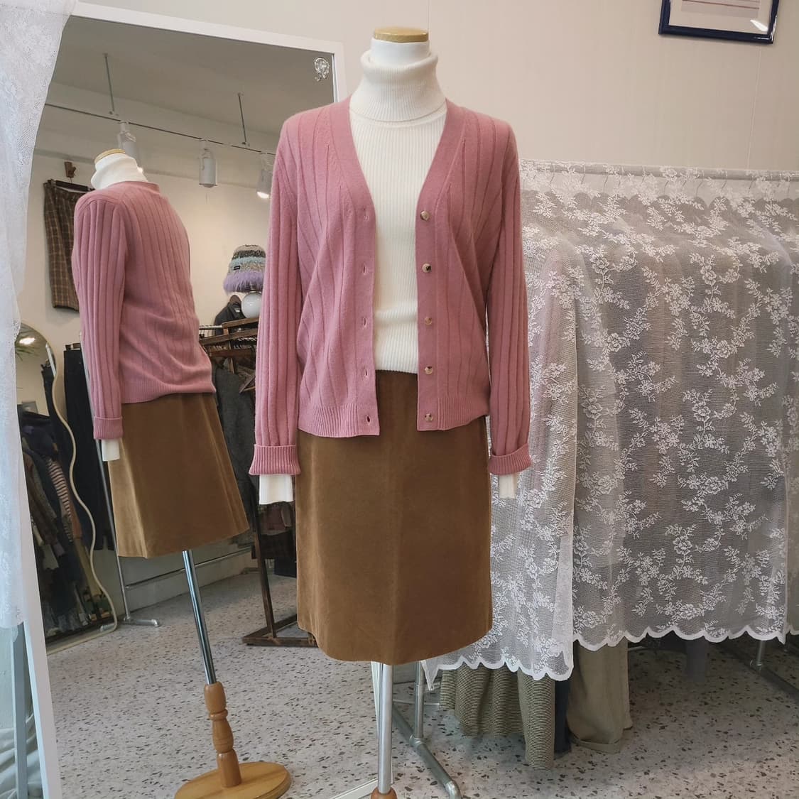 아이잗바바 캐시미어 100 가디건 상품이미지9