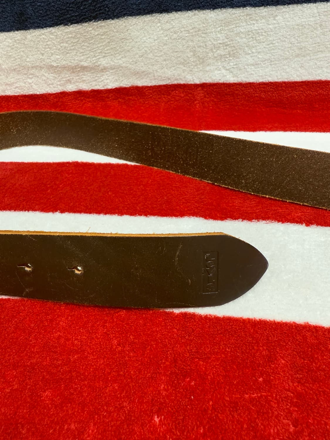 Levis 빈티지 레더벨트 levis leather belt 가죽벨트 상품이미지6