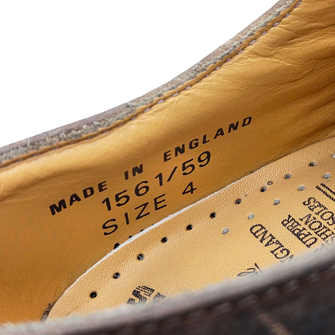 닥터마틴 1561 4홀 브라운 Made in England (4) 상품이미지4