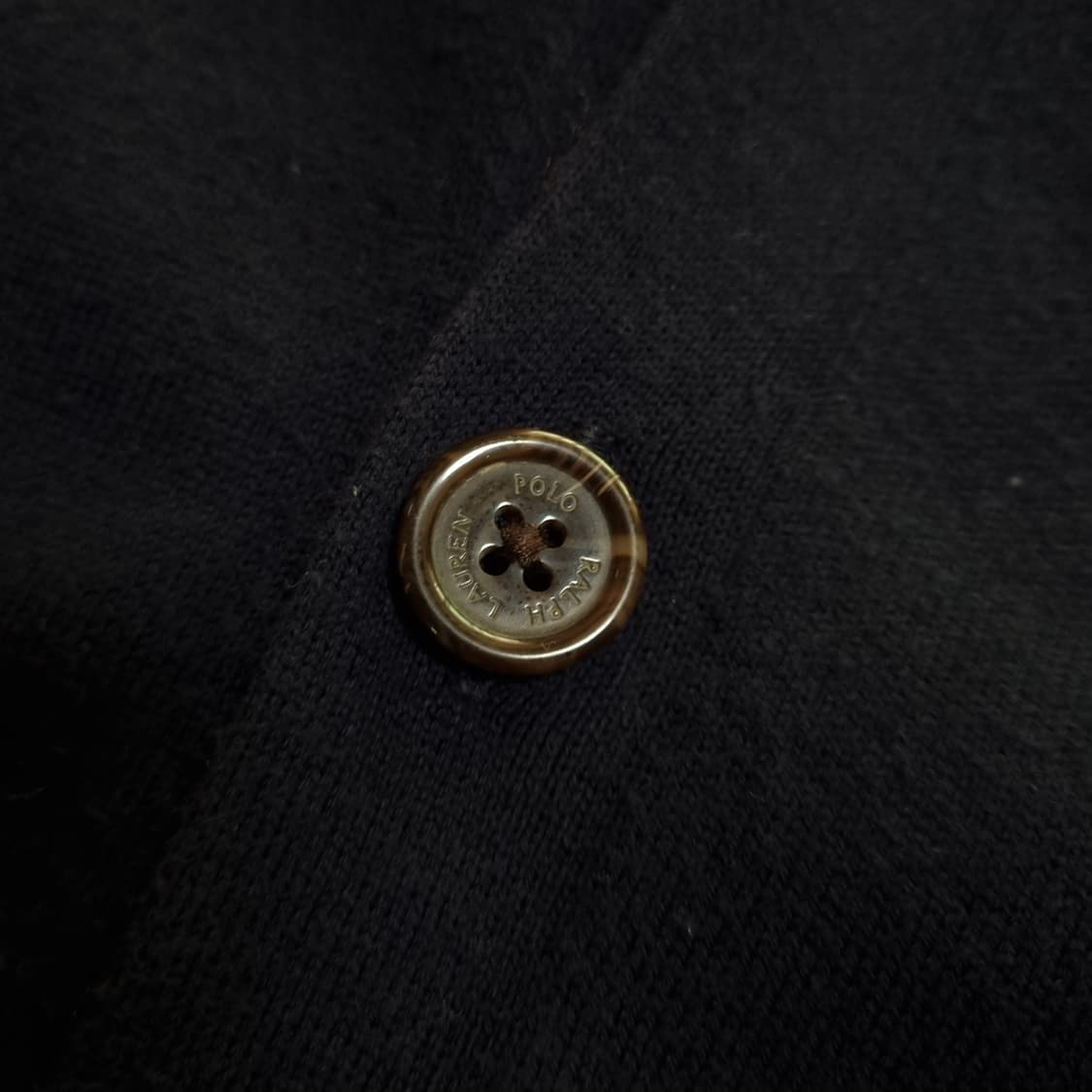 폴로 랄프로렌 포니 가디건 M 100 네이비 피마코튼 니트 긴팔 상품이미지4