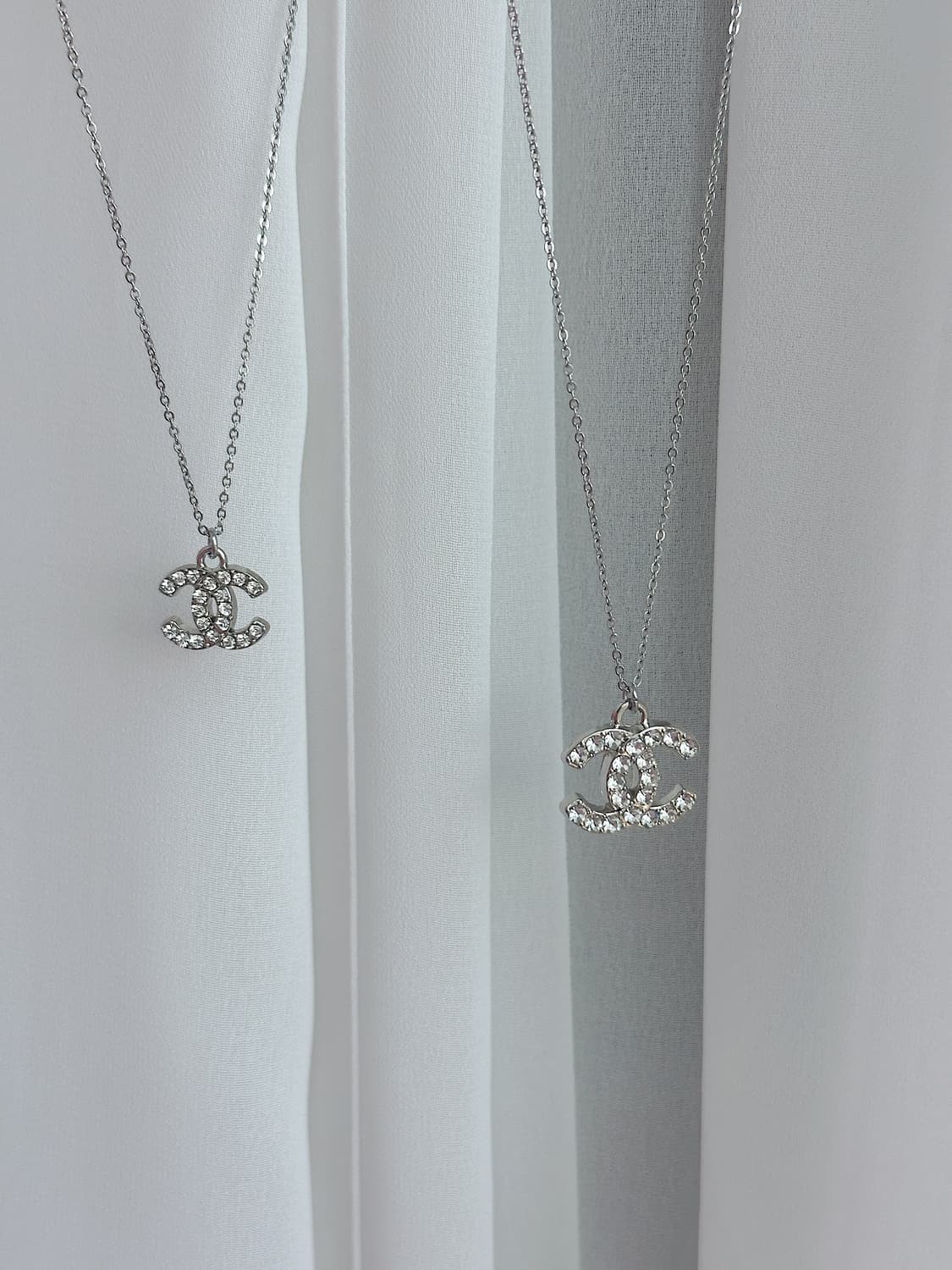 샤넬 CC로고 크리스탈 업사이클링 목걸이 상품이미지4
