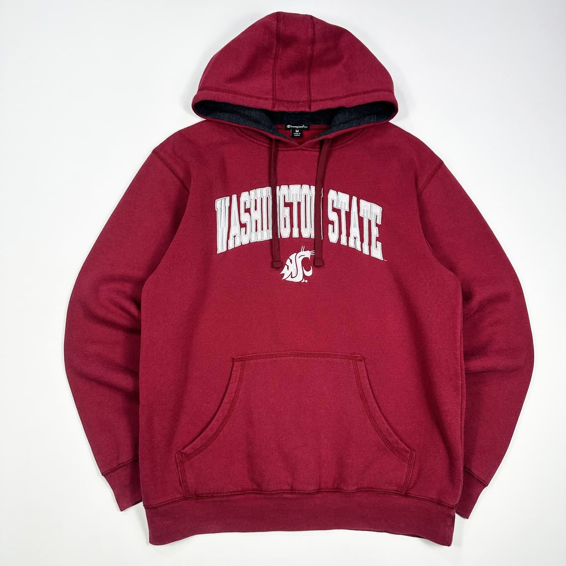 챔피온 칼리지 워싱턴 버건디 후드티 (M) 상품이미지2