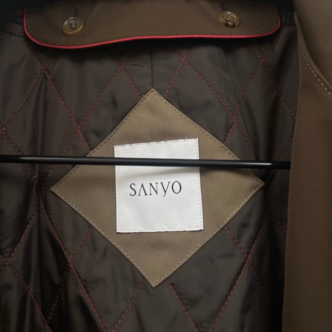 산요 SANYO 다크카키 3시즌 맥코트 M (내피탈부착) 상품이미지3