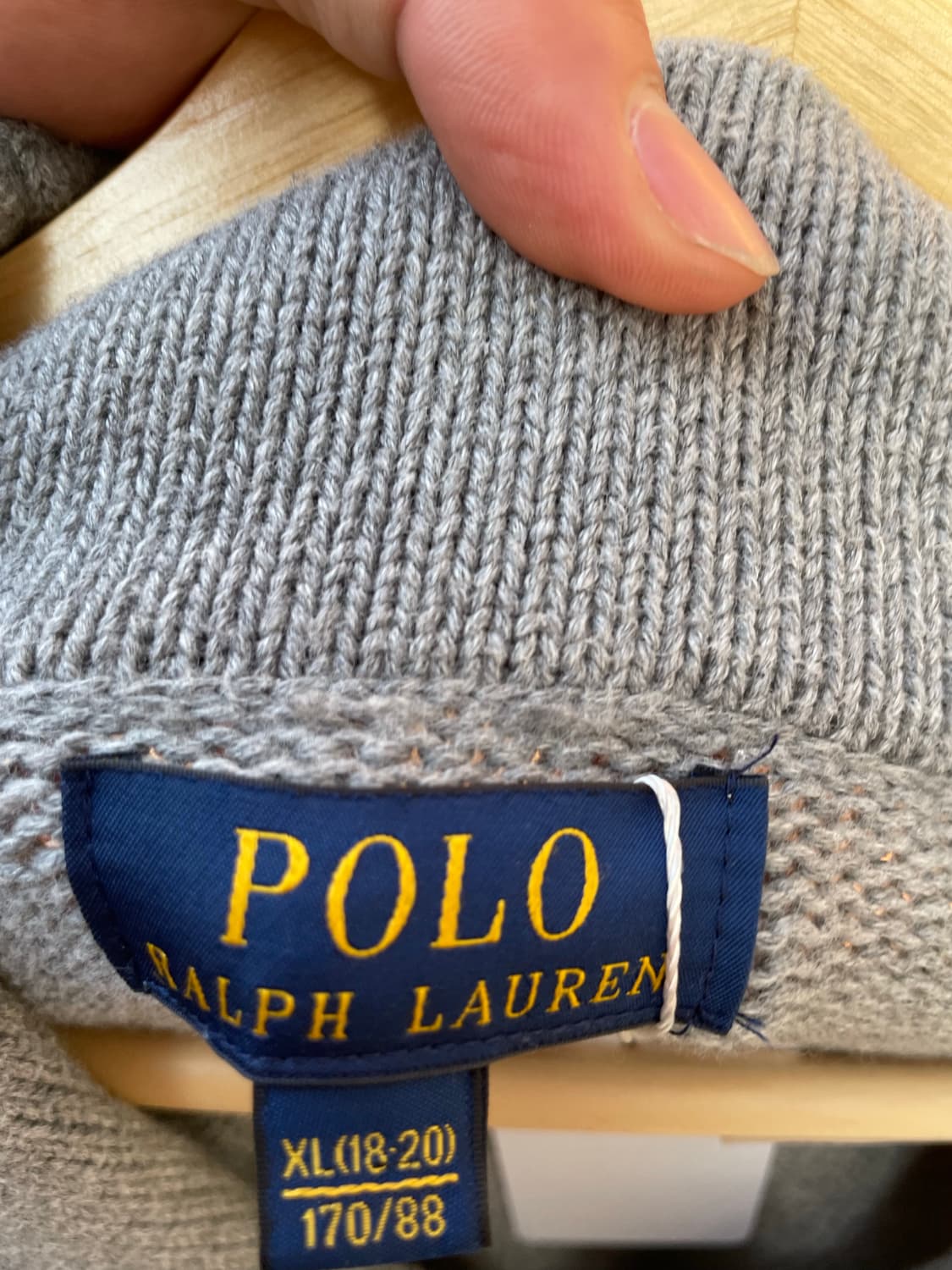 폴로 랄프로렌 빅포니 숄카라 가디건  상품이미지8