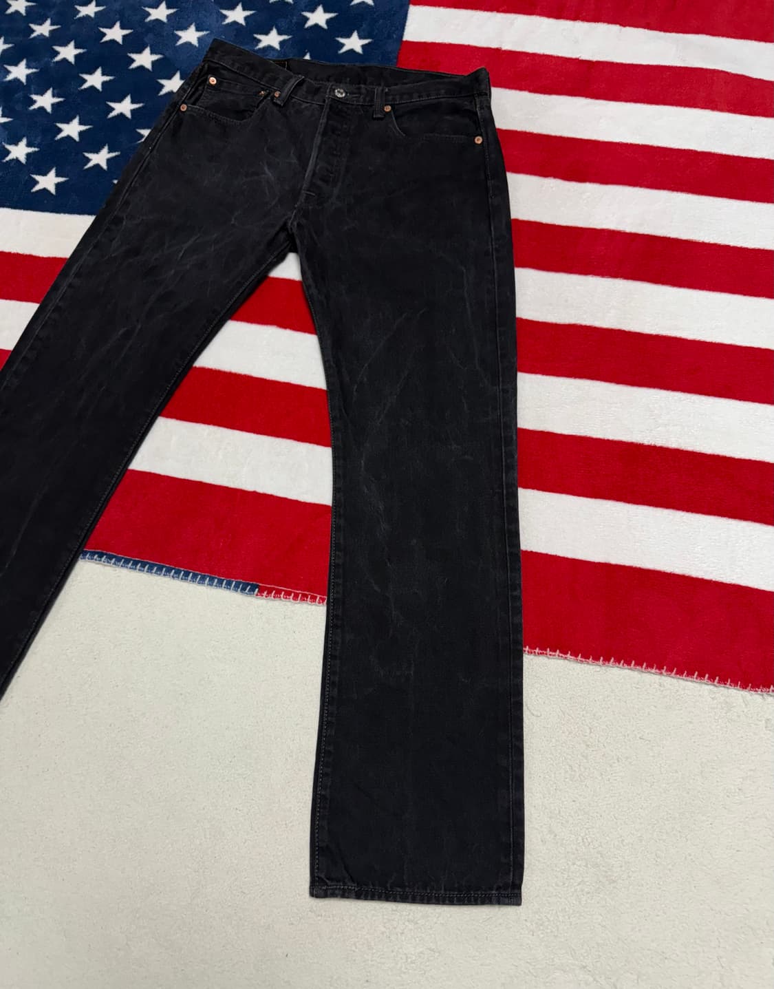 리바이스501블랙진 Levis501 blacak jeans 리바이스빈티지 상품이미지3