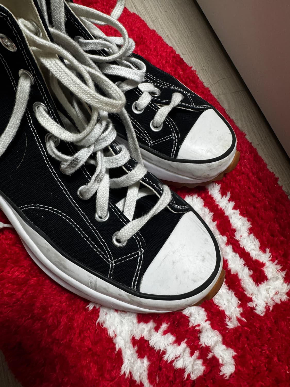 컨버스 런스타 하이크 블랙 하이 280mm 상품이미지2