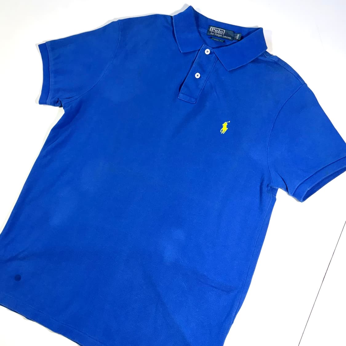 폴로 블루 PK 반팔 셔츠 L 상품이미지4