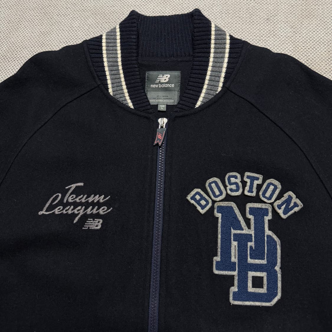 뉴발란스 보스턴 바시티 자켓 상품이미지2