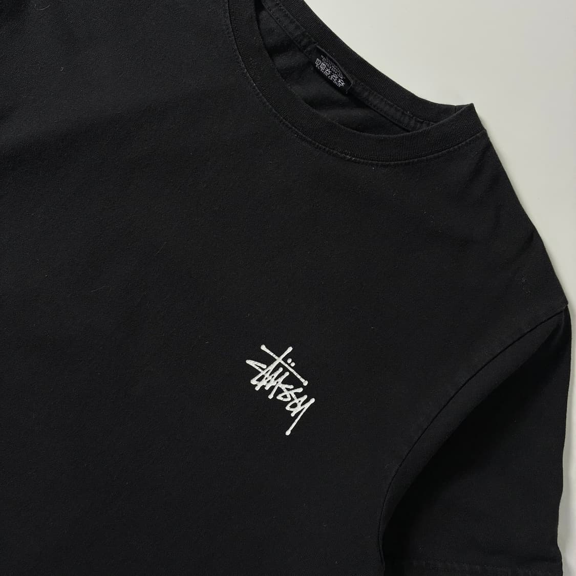 Stussy  스투시 베이직 스탁 블랙 반팔 티셔츠  상품이미지4