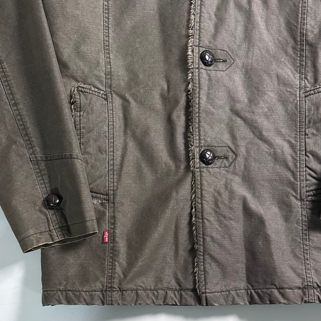 리바이스 카키 쉐르파 자켓 상품이미지4