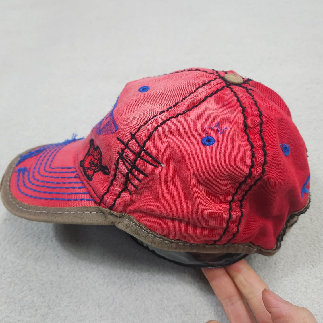 빈티지 워시드 트루릴리전 볼캡 상품이미지3