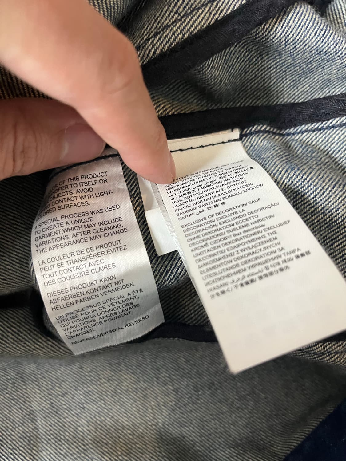 캘빈클라인 CK 청자켓 S사이즈 상품이미지8