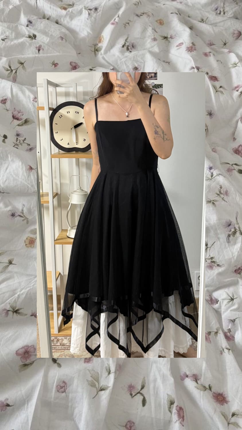 black party dress 쿠로미깔 상품이미지1