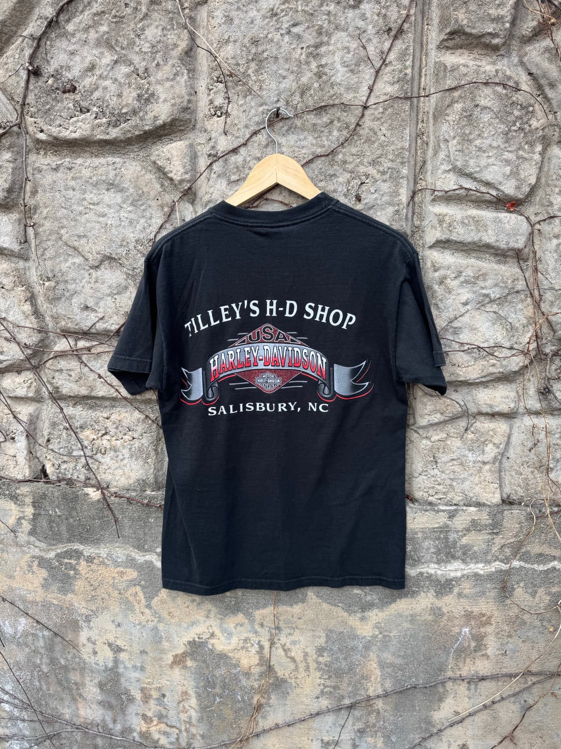 00s 할리데이비슨 빈티지 헤인즈 2004 프린팅 반팔 티셔츠 m 상품이미지2