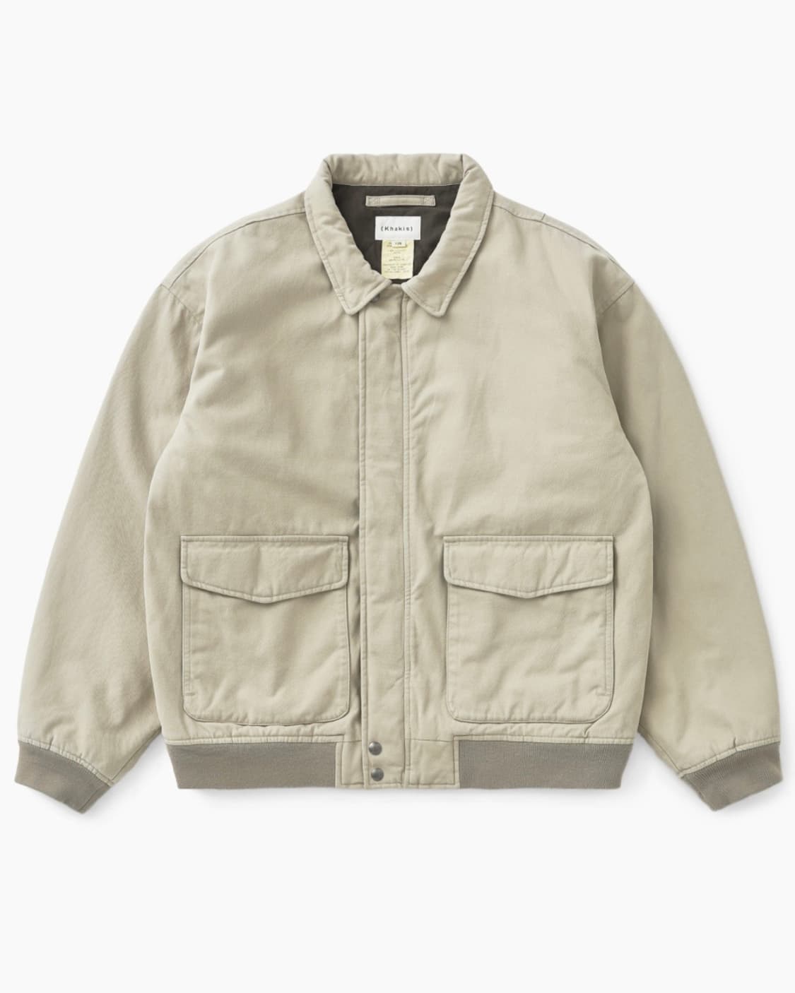 카키스 스테이션 자켓 베이지 S 상품이미지1