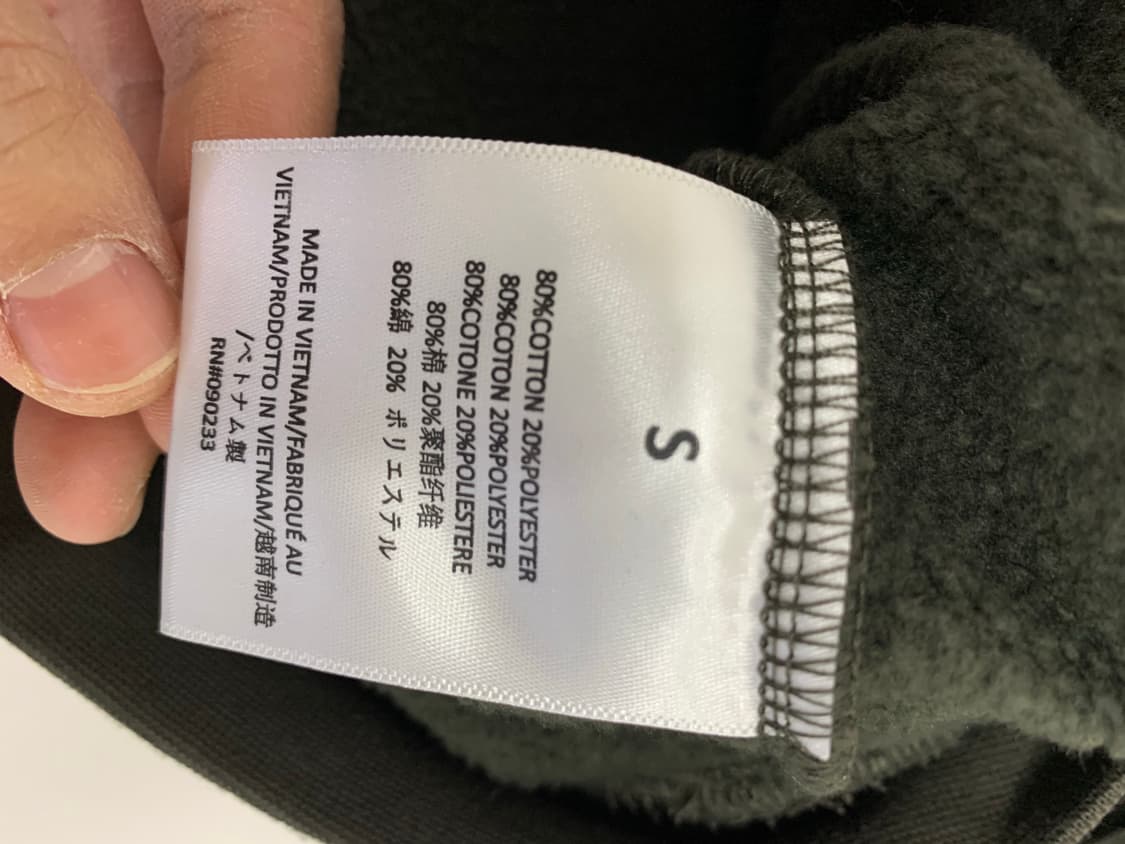 피어오브갓 에센셜 후드티 올리브 S 상품이미지4