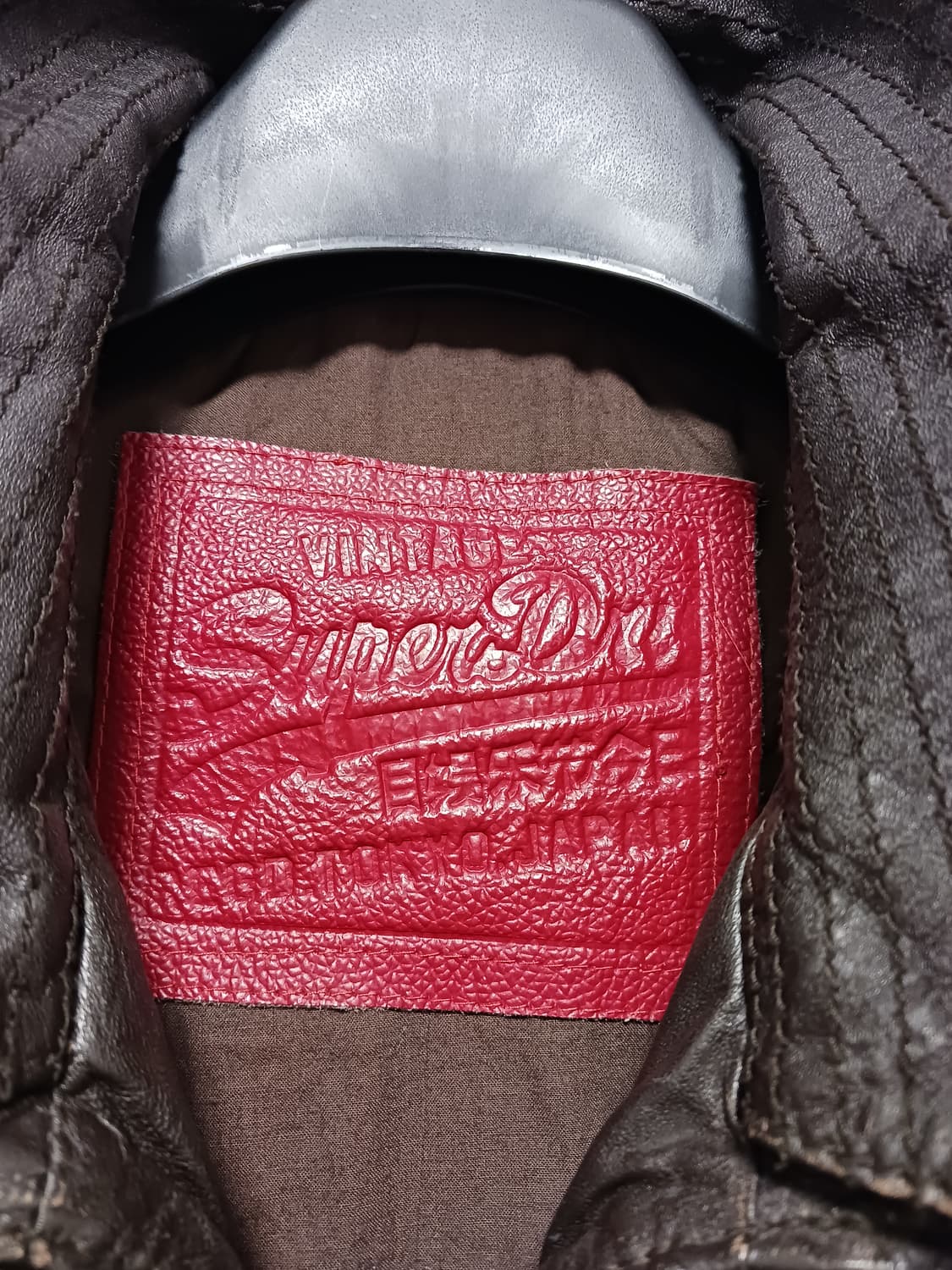 슈퍼드라이 리얼레더자켓 상품이미지4