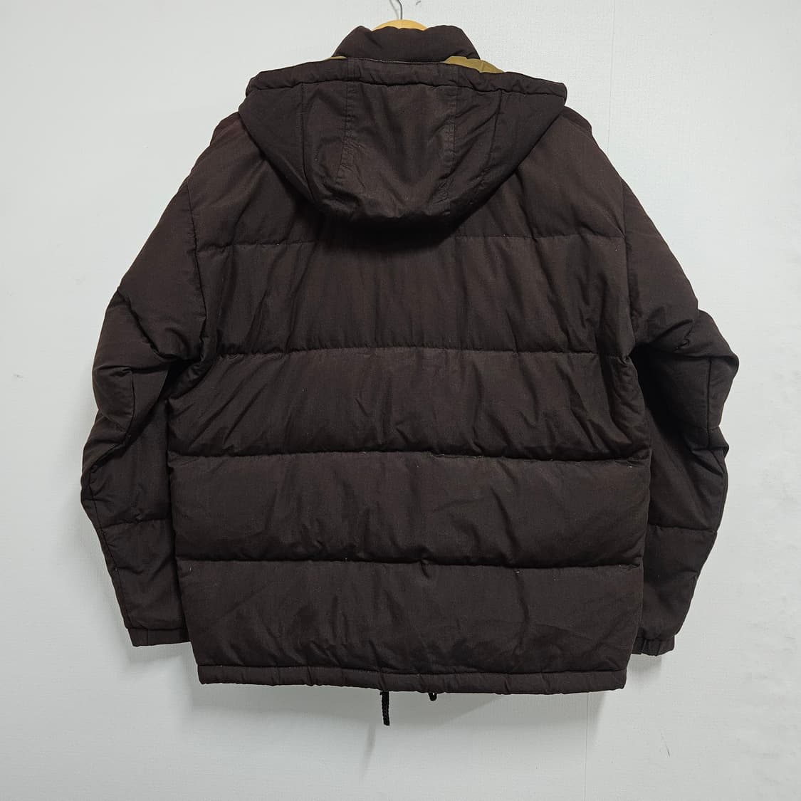 M 100-105) 유니클로 빈티지 브라운 덕다운 패딩 상품이미지3