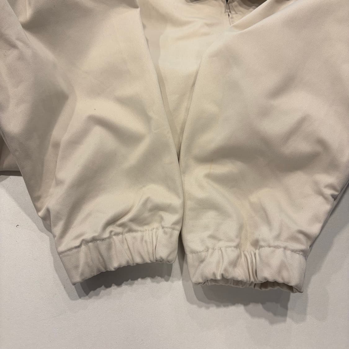 [2XL] 나이키 베이지 헤링턴 블루종 코튼 자켓 D610 상품이미지7