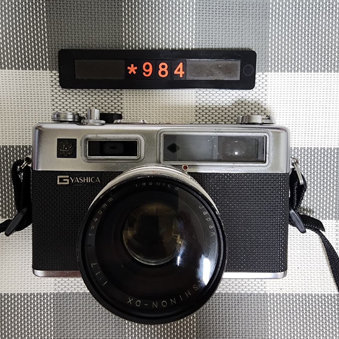 야시카 일렉트로 35 g 필름카메라 실버바디 상품이미지1